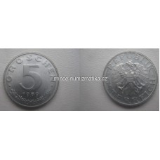 5 Groschen 1989 RL Rakousko